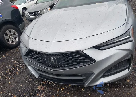 2022 Acura Tlx A-Spec Package из США, поврежденный, VIN 19UUB6F51NA000805